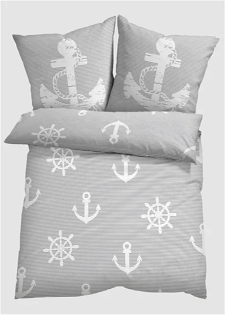 Dekbedovertrek met maritiem dessin, bonprix