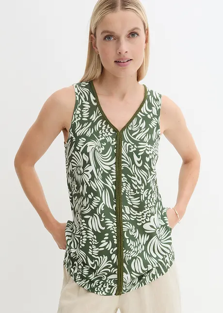 Top met print, bonprix