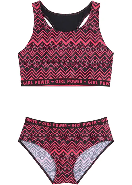 Meisjes bikini met gerecycled polyamide (2-dlg. set), bpc bonprix collection