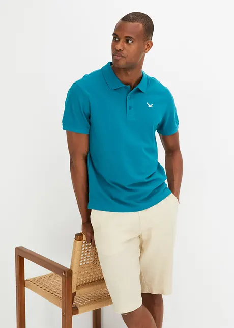 Poloshirt (set van 2) van puur katoen, bonprix