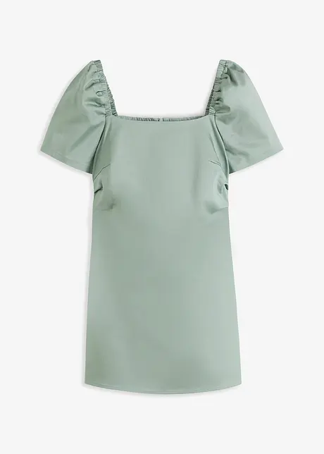 Mini jurk met carmenmouwen, bonprix