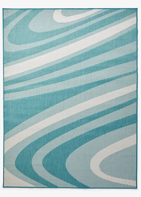 Dubbelzijdig binnen- en buitenkleed met golven, bpc living bonprix collection