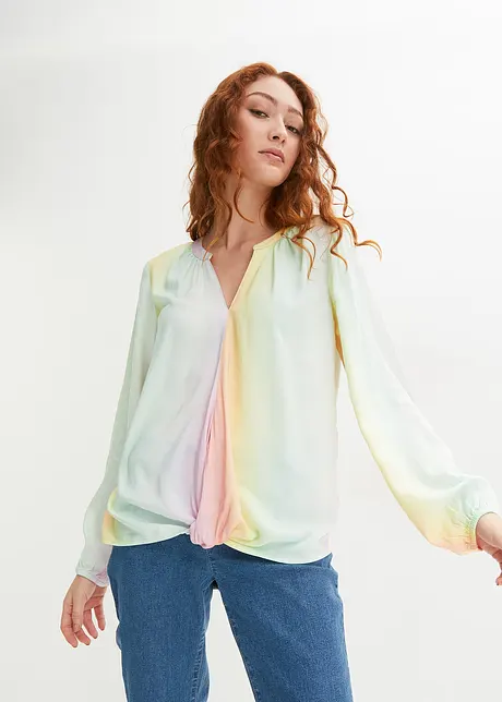 Blouse van soepel vallende viscose, bonprix