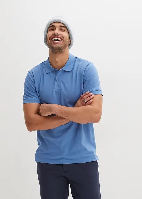 Piqué poloshirt van biologisch katoen, bonprix