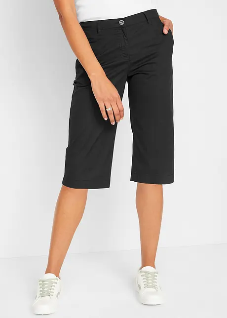 Lange bermuda met elastische taille, bonprix