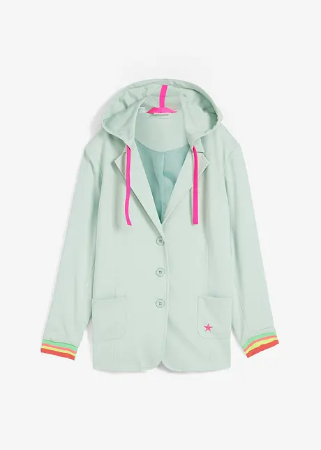 Sweat blazer in een viscosemix, bonprix
