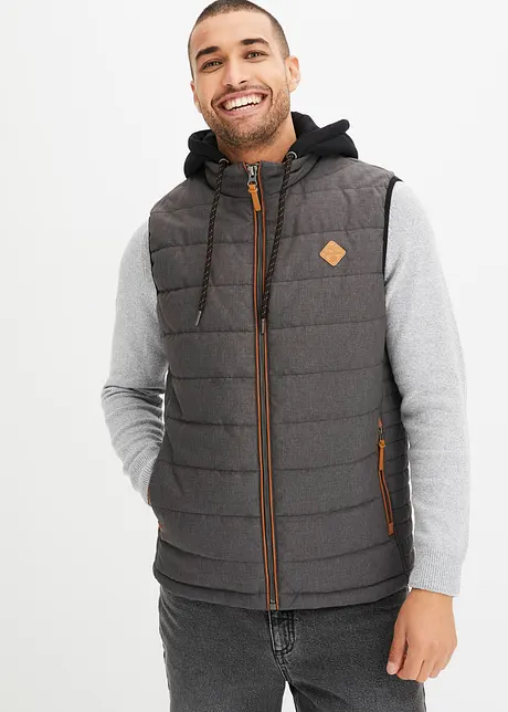 Bodywarmer met afneembare capuchon, bonprix