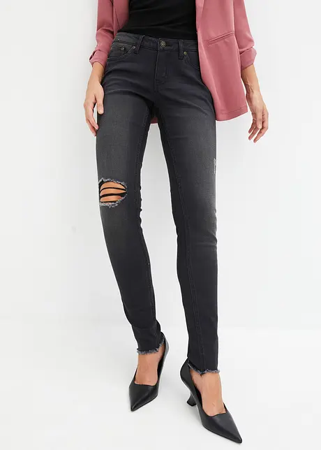 Super skinny jeans met low waist, bonprix