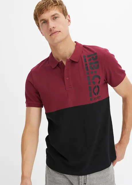 Piqué poloshirt van biologisch katoen, slim fit, bonprix