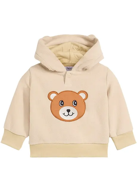 Baby fleece hoodie, bonprix