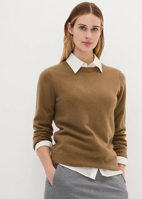 Kasjmier trui met Good Cashmere Standard®, bonprix