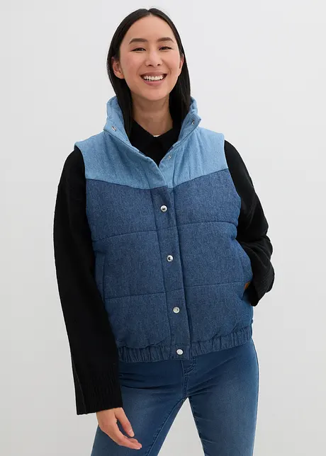 Denim bodywarmer, bonprix