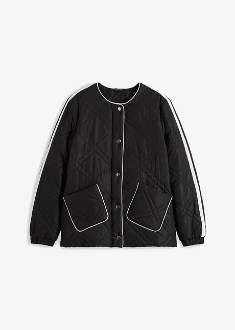 Gewatteerde jas met contrastdetails, bonprix