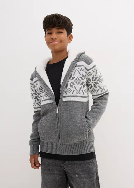 Jongens vest met fleece, bonprix