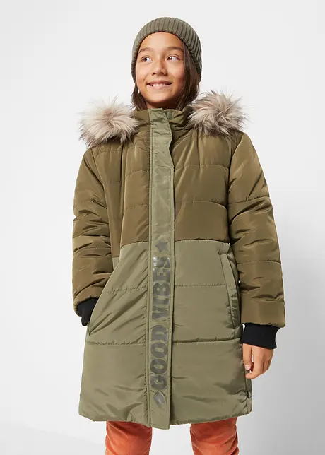 Meisjes parka in twee kleuren, bpc bonprix collection