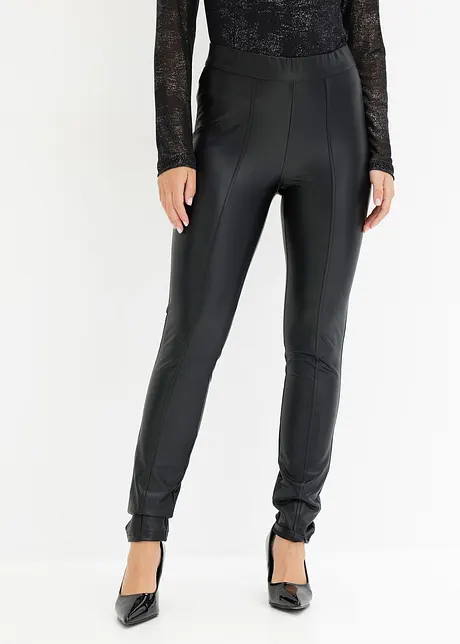 Imitatieleren broek, bonprix