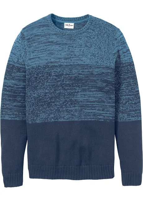 Gebreide trui comfort fit van katoen, bonprix