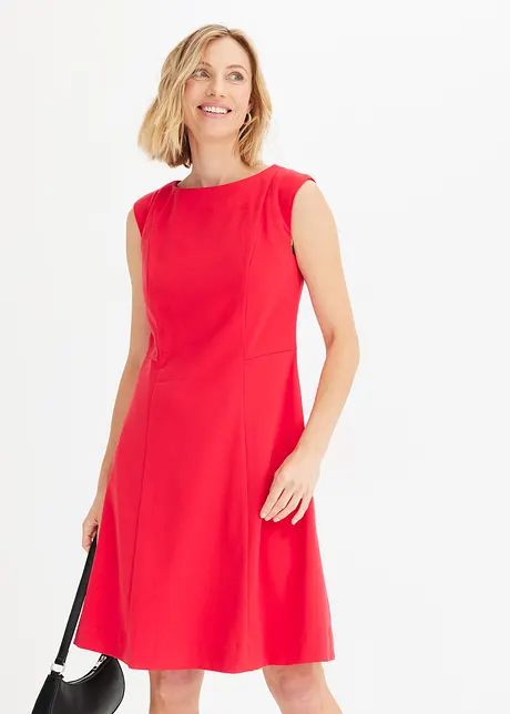 Mini jurk, loopt licht uit, bonprix