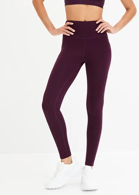 Comfort sportlegging met telefoonzak, sneldrogend, bonprix