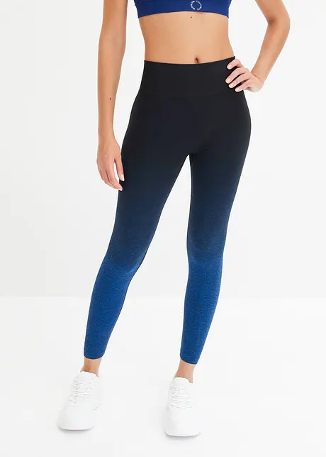 Naadloze legging met kleurverloop, sneldrogend, bonprix