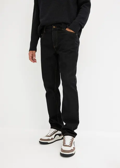 Regular fit jeans van stevig denim, straight, bonprix