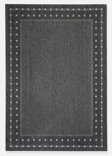 Binnen- en buitenkleed met boord, bonprix