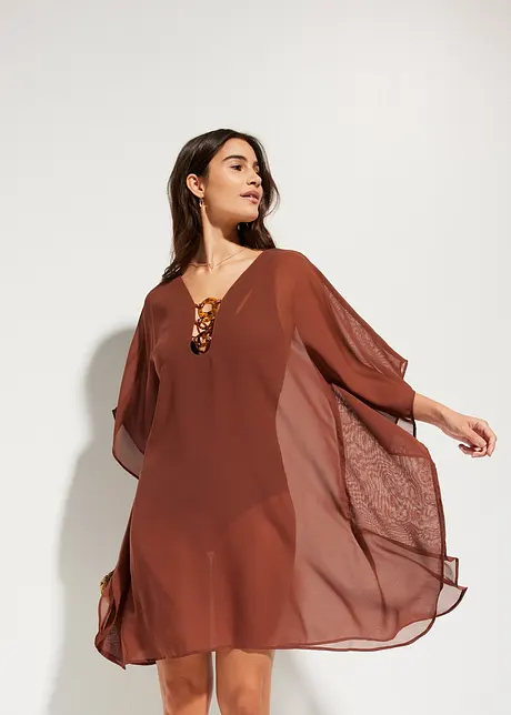 Strandtuniek van chiffon, bonprix