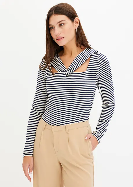 Longsleeve met detail, bonprix