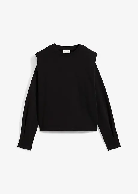 Sweater van puur katoen, bonprix