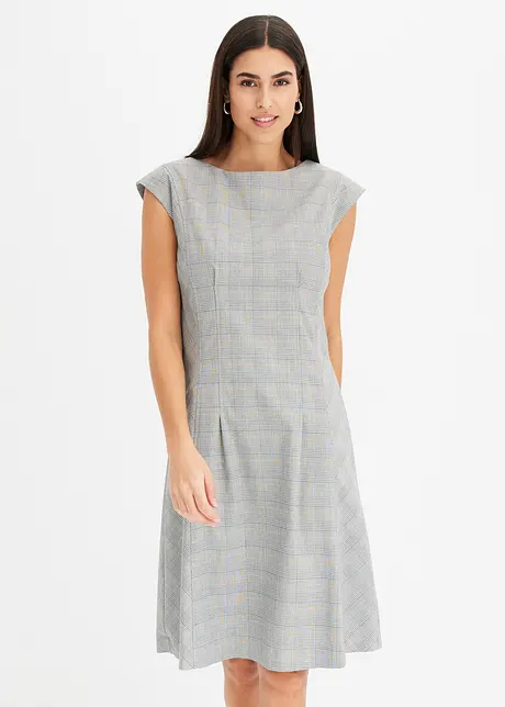 Glencheck jurk, bonprix
