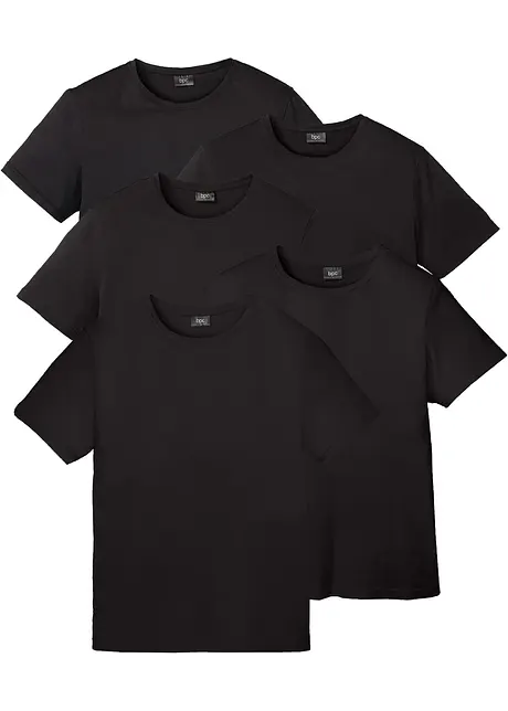 T-shirt (set van 5), bonprix