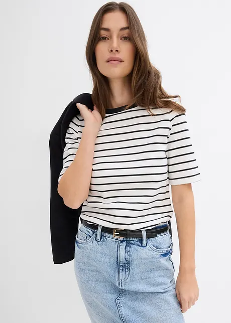 Heavy jersey shirt van katoen, bonprix