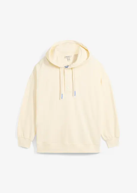 Oversized hoodie van puur biologisch katoen, bonprix