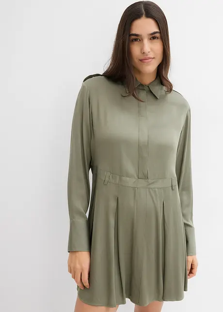 Mini jurk van soepelvallende viscose, bonprix
