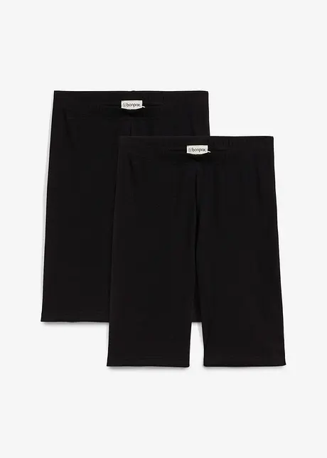 Lange biker short (set van 2), bonprix