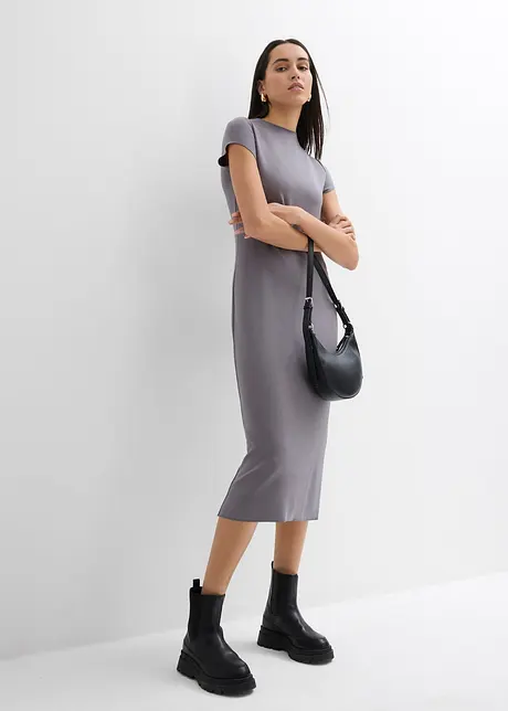 Jersey jurk van viscosemix, bonprix