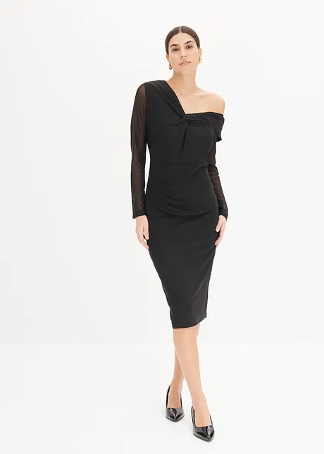 Accentuerende midi jurk, bonprix