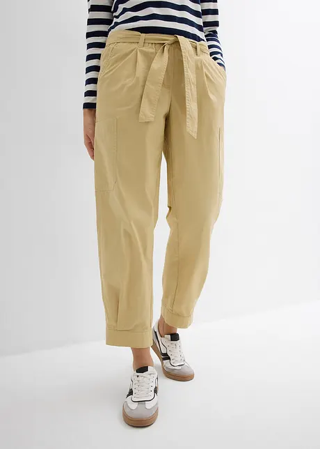 Cropped cargo broek, bonprix
