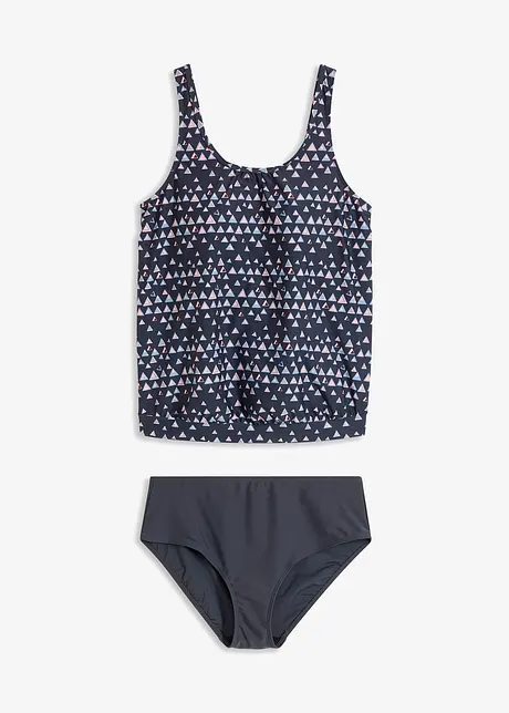 Oversized tankini met gerecycled polyamide (2-dlg. set), bonprix