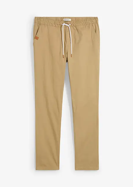 Regular fit stretch instapbroek, straight, bonprix