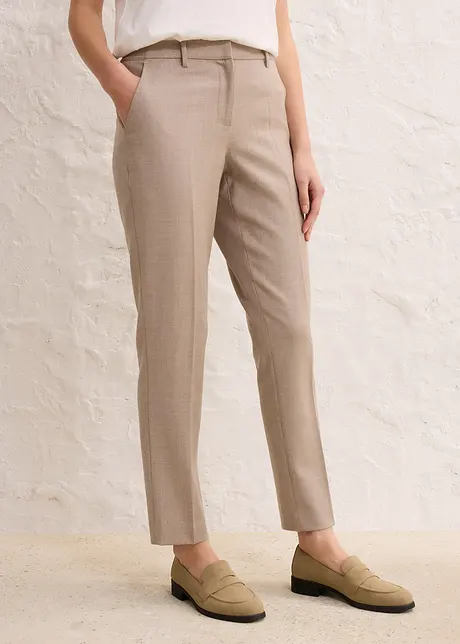 Broek met wol, bonprix