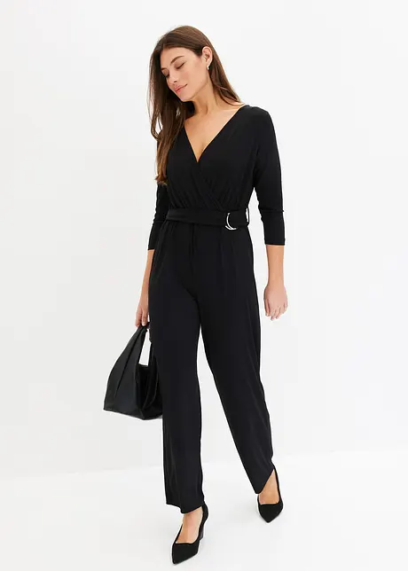 Jumpsuit 3/4 mouw, bonprix