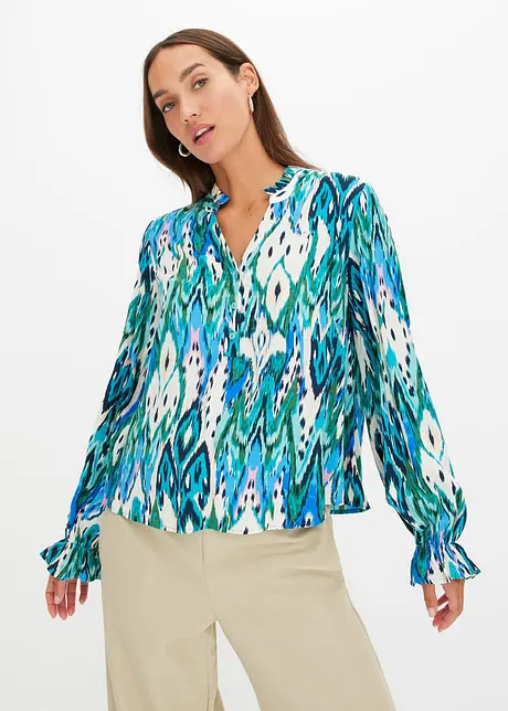 Gedessineerde blouse, bonprix