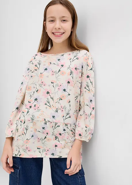 Shirt tuniek van biologisch katoen, bonprix