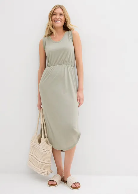 Jersey jurk van een viscosemix, bonprix