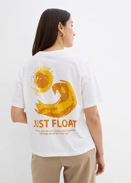 Oversized shirt van puur biologisch katoen, bonprix