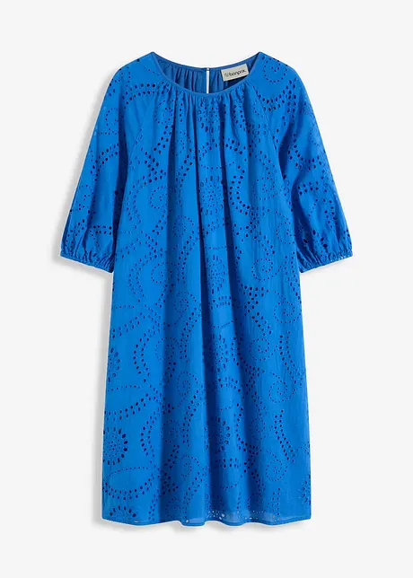 Jurk met broderie anglaise, bonprix