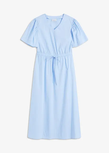 Midi jurk met wijde mouwen, bonprix