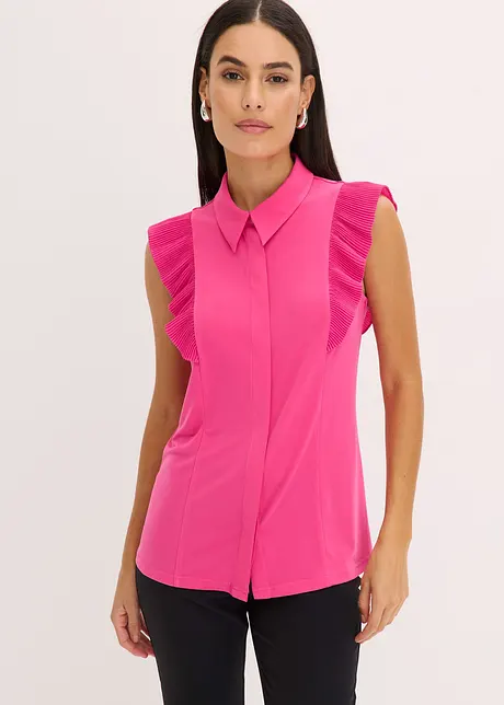 Blouse met volants, bonprix