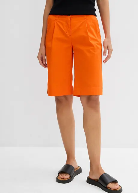 Wijde twill short, bonprix